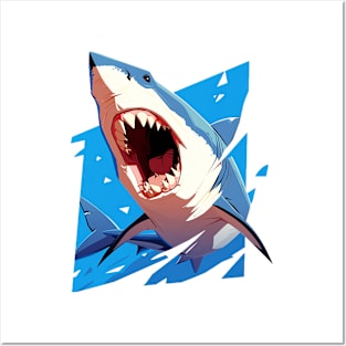 shark Posters and Art